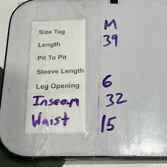 Vuori Ripstop Pants Women's Size Medium Green Stretch Cotton Hiking Travel0 - Picture 10 of 10